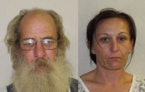 Randy C Clark and Melody L Graves. Pictures from Dickinson County Sheriff's Office.