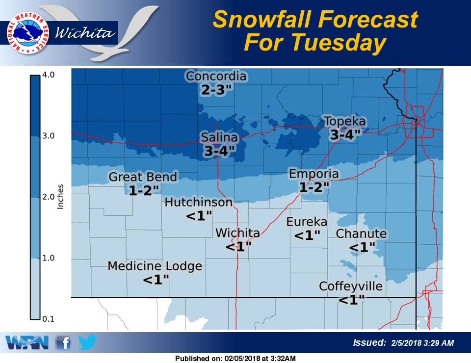 Weather: Snow expected to develop overnight
