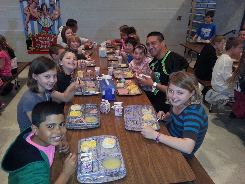 Bombers Visit Tescott Schools The Salina Post