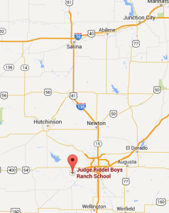 Riddel Boys Ranch is located west of Wichita