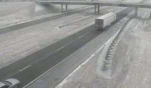 Icy I-135 on Saturday