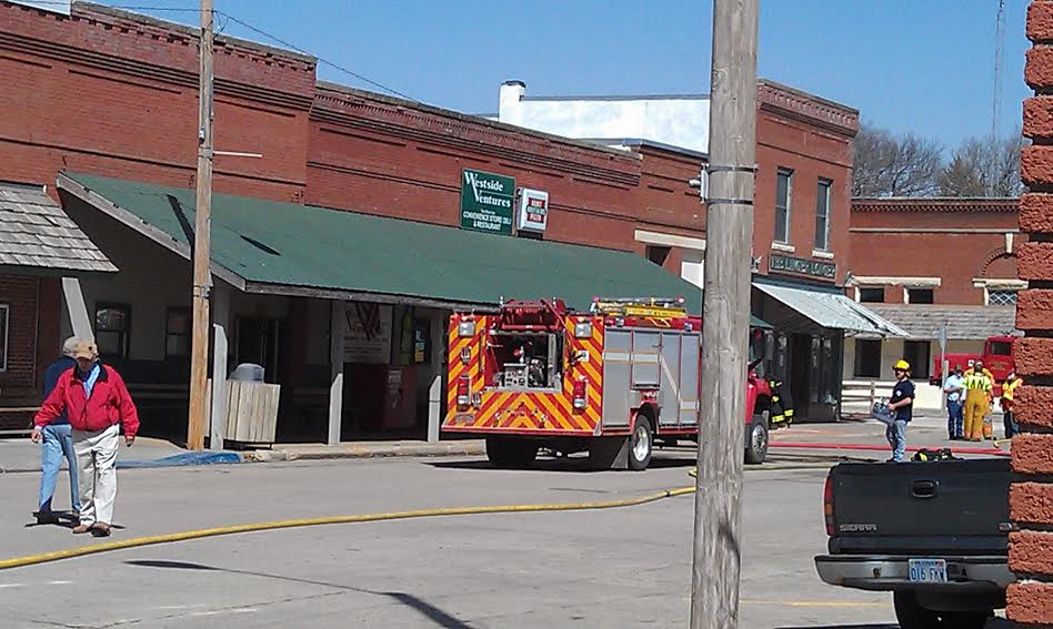 UPDATED Fire in downtown Bennington The Salina Post