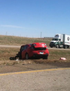 Wednesday I-70 crash Photo courtesy Dorene Creech