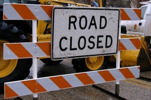 road closed 2