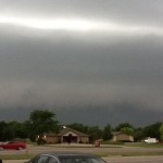 Shelf cloud Sunday evening