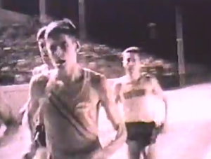 Ryun during the June 1964 mile run