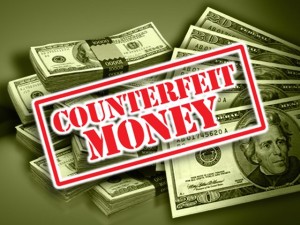Counterfeit money