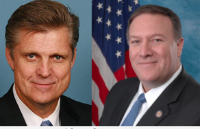Tiahrt and Rep. Pompeo