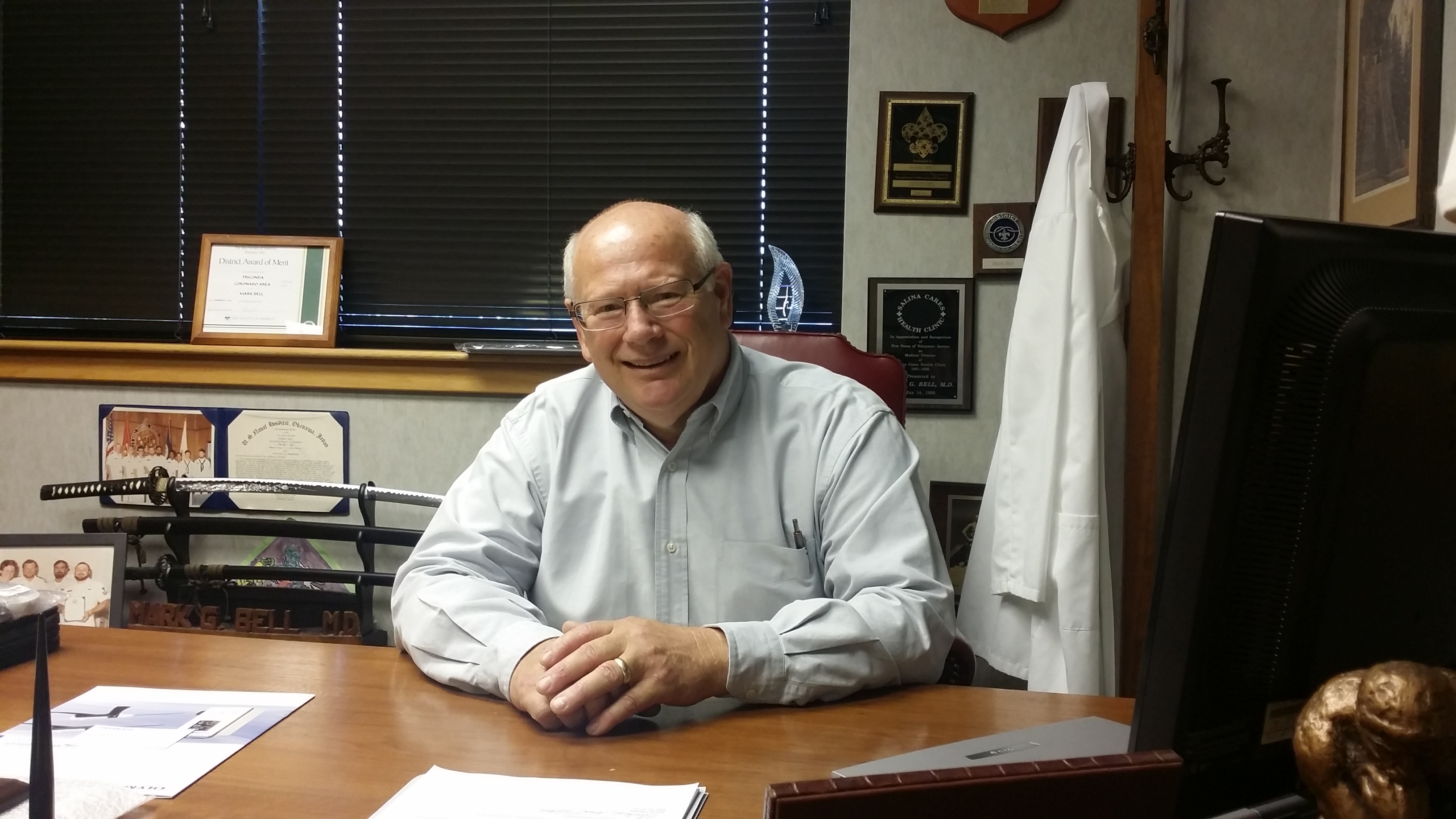 Congratulations to Dr. Mark Bell, your BANK VI Hero of the Week! The