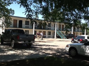 Scene of Monday afternoon's shooting in Salina