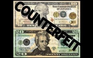 counterfeit money
