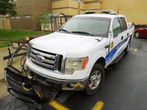 Sheriff's truck involved in Friday's accident
