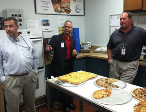 Congressman Huelskamp visits Schwan's Global Supply Chain in Salina.