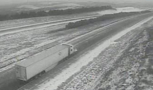 I-70 view from KDOT near the site of Tuesday morning accident