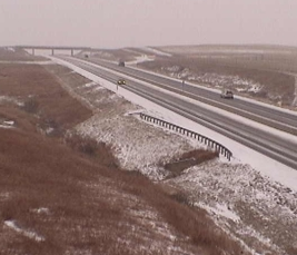 Icy roads for drivers across the region on Wednesday