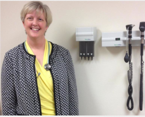 Photo by Bryan Thompson Dr. Jennifer Brull, who has a private family practice in the northwest Kansas town of Plainville, will serve as the medical director for Aledade Kansas, an accountable care organization.