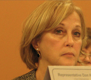 Kansas Sen. Mary Pilcher-Cook, a Republican from Shawnee, has introduced a bill to allow the state to collect a 3.5 percent fee on health insurance policies sold through the federal government's online marketplace. CREDIT DAVE RANNEY / HEARTLAND HEALTH MONITOR