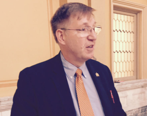 Rep. Pete DeGraaf, a Republican from Mulvane, was recently diagnosed with Parkinson's disease. JIM MCLEAN HEARTLAND HEALTH MONITOR