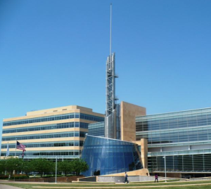 Cerner's headquarters in North Kansas City. photo by ELANA GORDON KCUR