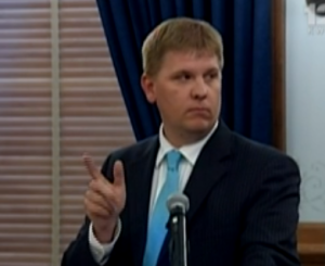 Kansas Budget Director at Thursday's news conference