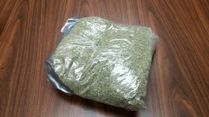 Bag of suspected potpourri located at the home of Jack Boster