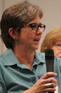Photo by KHI News Service Cindy Luxem, president and CEO of the Kansas Health Care Association, says the CMS proposal is “the biggest unfunded mandate our providers have ever faced.