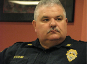 Bill Cochran, a captain with the Topeka Police Department, says the proposal will not be soft on crime. CREDIT DAVE RANNEY / HEARTLAND HEALTH MONITOR