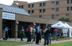 A debate over the size and role of government was at the center of a recent dispute over funding for the Sedgwick County Health Department. Credit -ABIGAIL WILSON KMUW