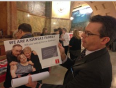 Matt Fletcher, associate executive director of Topeka-based InterHab, says it’s “highly encouraging” that state officials have delayed a plan to consolidate Medicaid support services for Kansans with various disabilities. -photo KHI News