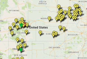  A map from the Center for Immigration Studies shows sanctuary cities all over the country. (Photo: Center for Immigration Studies) 