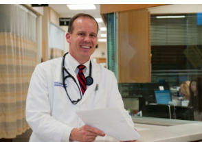 Dr. Joseph McGuirk, Adams' physician, calls CAR T-cell therapy the 'beginning of a remarkable revolution.' CREDIT UNIVERSITY OF KANSAS CANCER CENTER