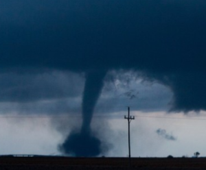 Gove County tonado on Monday -photo Shirley Heier