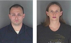 Jonathan and Allison Schumm- photo Shawnee Co. Jail