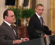 Pres. Obama during Tuesday's White House press conference