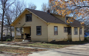 Photo by Andy Marso Jonathan and Allison Schumm and 16 children live in their 2,200-square-foot Topeka home.