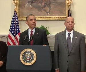 Pres. Obama with his National Security team on Wednesday