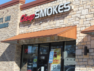 Since the Kansas cigarette tax rose from 79 cents to $1.29 per pack, revenue from tax stamps is up 65.5 percent over the same period in 2014. CREDIT ANDY MARSO / HEARTLAND HEALTH MONITOR