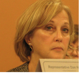 Kansas Sen. Mary Pilcher-Cook, a Republican from Shawnee, said family structure should be a 'high priority' when foster care contractors determine the child's best interest in a foster home placement. CREDIT DAVE RANNEY / HEARTLAND HEALTH MONITOR