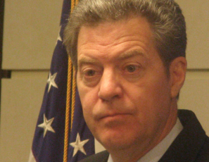 Kansas Gov. Sam Brownback CREDIT HEARTLAND HEALTH MONITOR