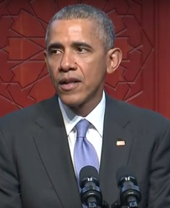 President Obama at the Islamic Society of Baltimore on Wednesday