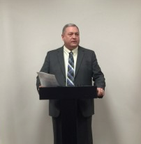 USD 428 Superintendent Brad Reed