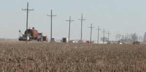 Emergency responders work to clean up a scene and detour traffic from U.S. 54 on Monday -courtesy photo/Robert Pierce- Leader and Times