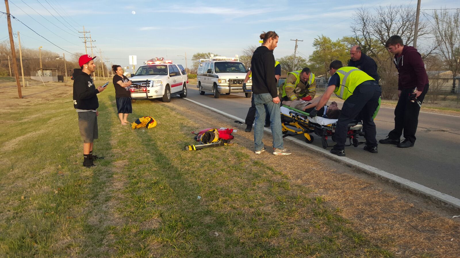 Man Hospitalized After Losing Control of Motorcycle The Salina Post