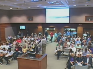 Full house at Tuesday's Manhattan City Commission meeting