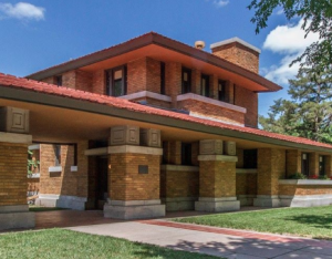 photo courtesy Frank Lloyd Wright Allen House Museum