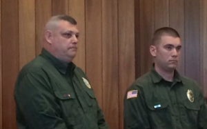 Assistant Chief Bethards and Officer Pfautz- photo Harvey Co. Sheriff