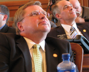 Photo by KHI News Service File Photo The House shot down a plan to return some 330,000 Kansas businesses back to the income tax rolls Friday. Rep. Mark Hutton initially proposed the bill last year. - See more at: http://ww
