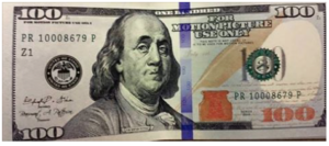 Fake movie money that appeared in Central Kansas in May of 2016-photo Butler Co. CrimeStoppers