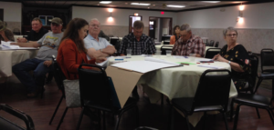 A forum in Hays, Kansas, on Thursday was the last in a series of meetings intended to get input on the renewal of KanCare, the state's privatized Medicaid program. CREDIT BRYAN THOMPSON / HEARTLAND HEALTH MONITOR