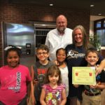 Bianna Kaumans is presented with the BANK VI Hero of the Week Award
